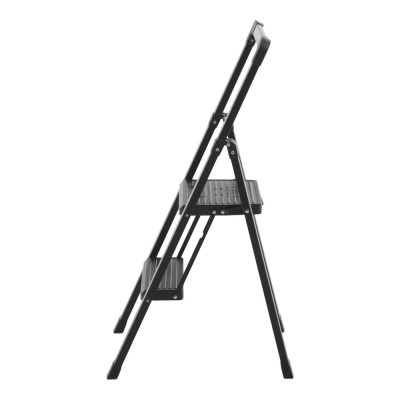 Schůdky jednostranné SLIM 2, černé, nosnost 150kg